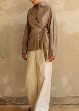 Club L'avenir Seliy'CL blouse - Earthy Taupe