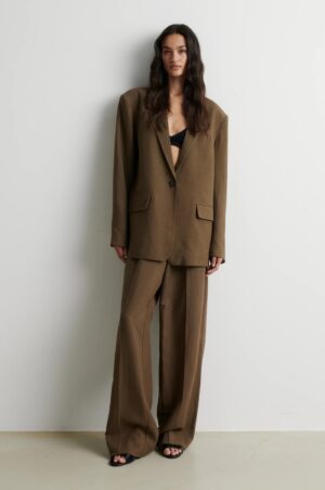 Second Female - Lino Classic Trousers - Canteen