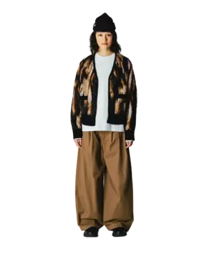 Woodbird - Multi Cardigan - Sand/Black